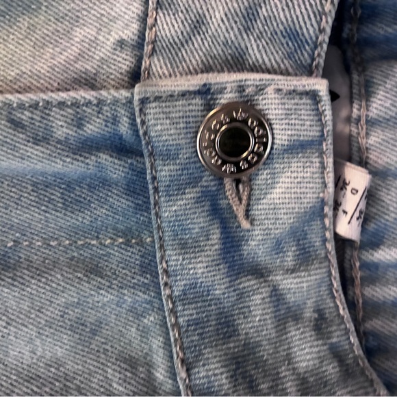 Adidas ADILENIUM SEASON 3 BANANA FITTED WASHED DENIM PANTS Size 34 - EUC - Picture 6 of 11